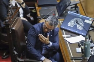 El presidente de la Cámara de Diputados, Martín Menem,