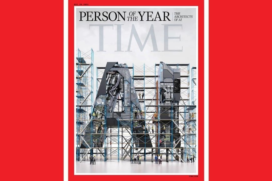 Ilustración de Peter Crowther para TIME.