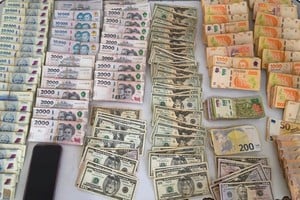La mujer no pudo justificar el origen de tantos billetes. Foto: El Litoral