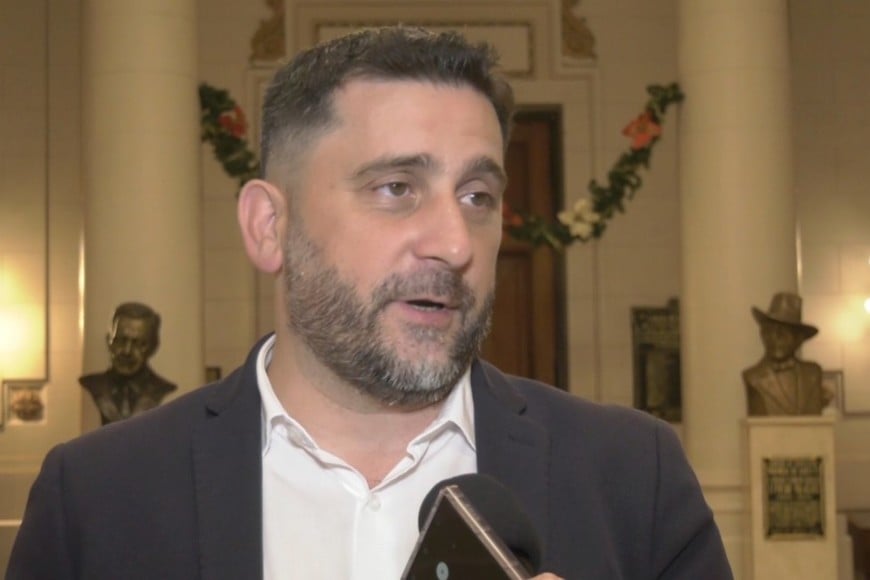 Mariano Cuvertino, miembro de la Cámara de Diputadas y Diputados de Santa Fe.