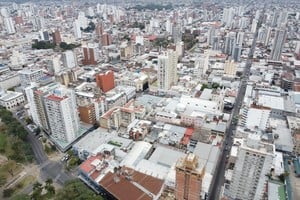 Aumentaron los m2 permisados para la construcción de viviendas colectivas. Crédito: Luis Cetraro
