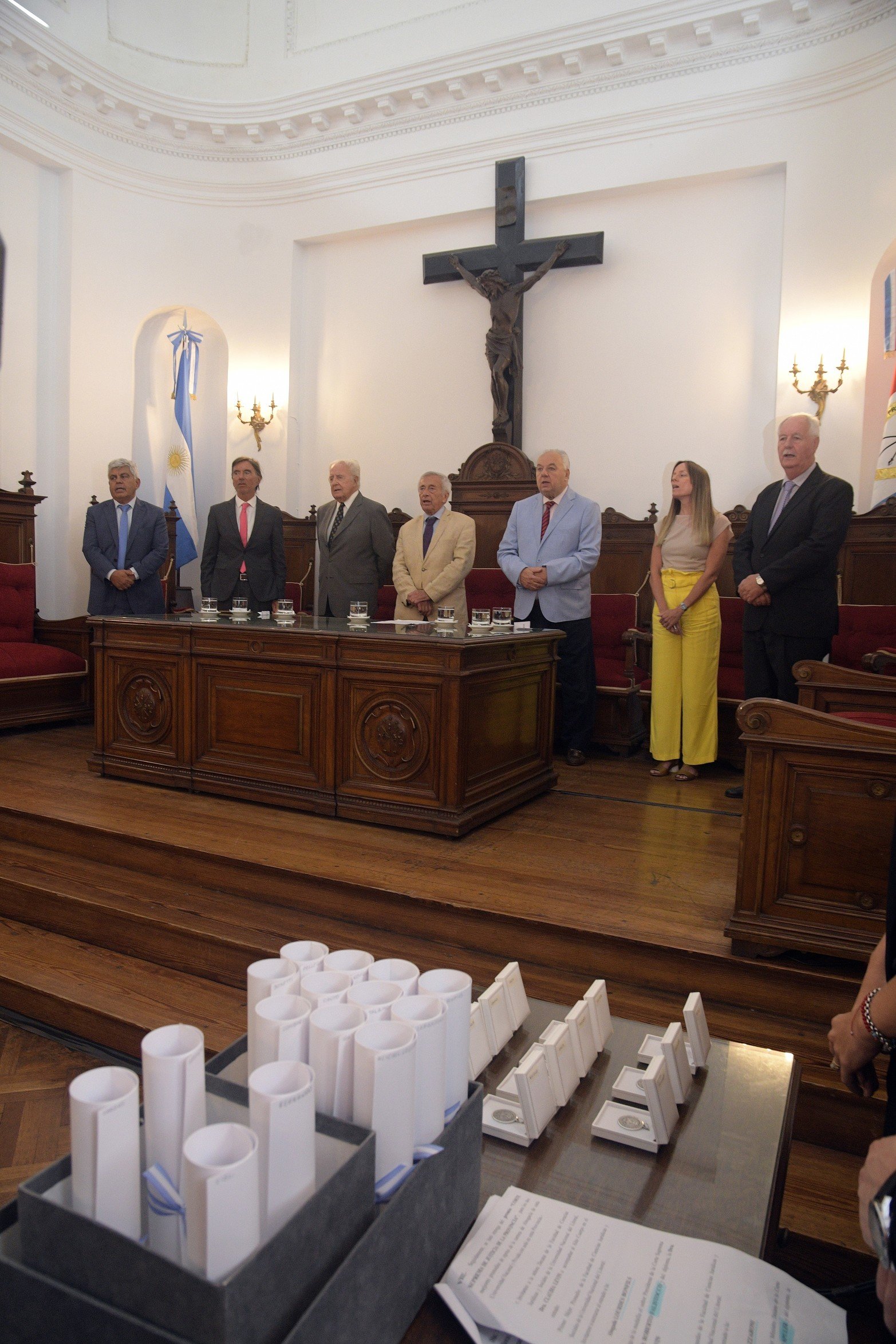 Entrega de diplomas Corte Suprema de Justicia