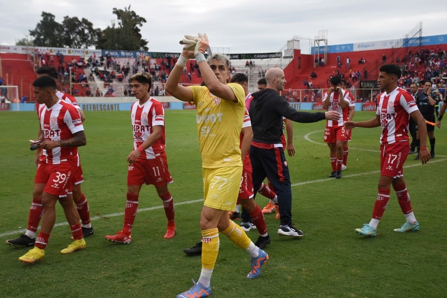 Primero fue Mele. La llegada de Santiago Mele generó expectativas que se cumplieron y con creces. Una pena porque Unión no lo pudo comprar y no pudo hacer el gran negocio. Crédito: Pablo Aguirre