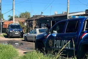 Allanamientos en barrio Barranquitas. Foto: Gentileza