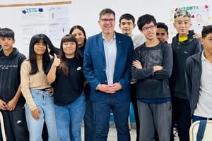 “Estamos mejorando la calidad educativa”, afirmó.