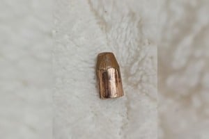 El proyectil fue secuestrado y será peritado. Foto: Gentileza