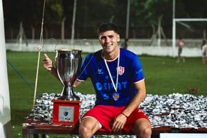 Nazareno Fazzi, la gran figura de la final de Unión en Liga. Gentileza