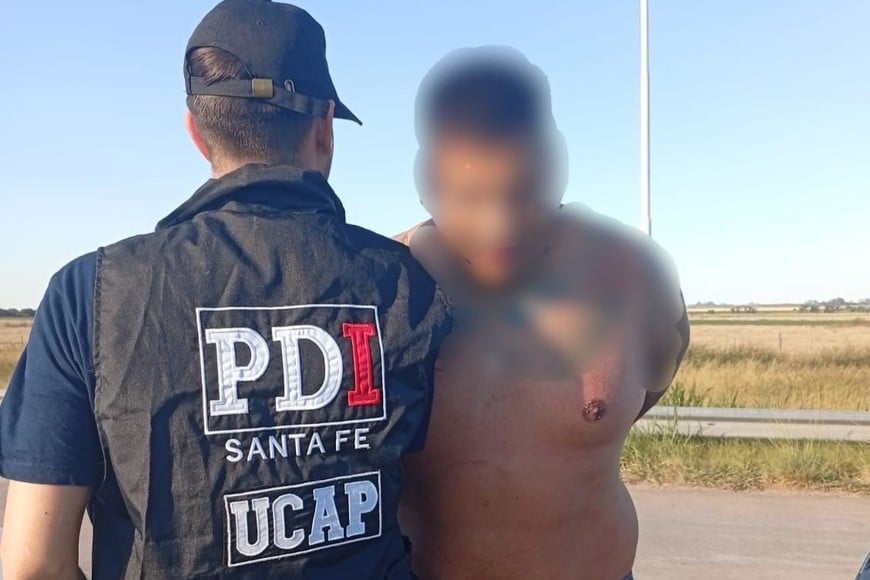 Parte del operativo de detención de "Cheche". Crédito: PDI