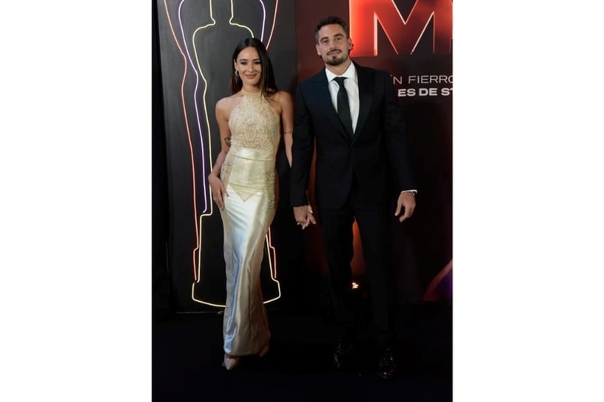 Nico Occhiato y Flor Jazmín. Crédito: Infobae