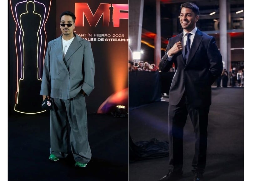 Nacho Elizalde y Gastón Edul. Crédito: Infobae.