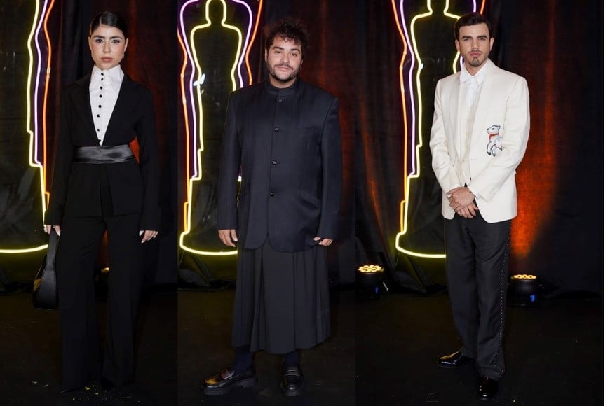 Cami Mayan, Homero Pettinato y Santi Talledo. Crédito: Infobae.