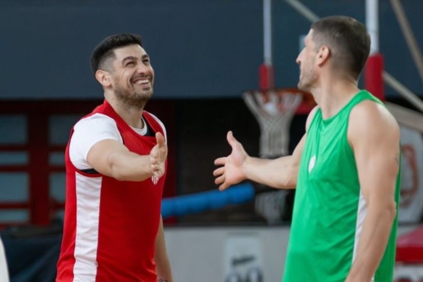 Emiliano Basabe, el goleador de Unión en el último juego