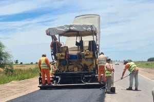 Avanza una millonaria obra vial en el noroeste del departamento San Justo