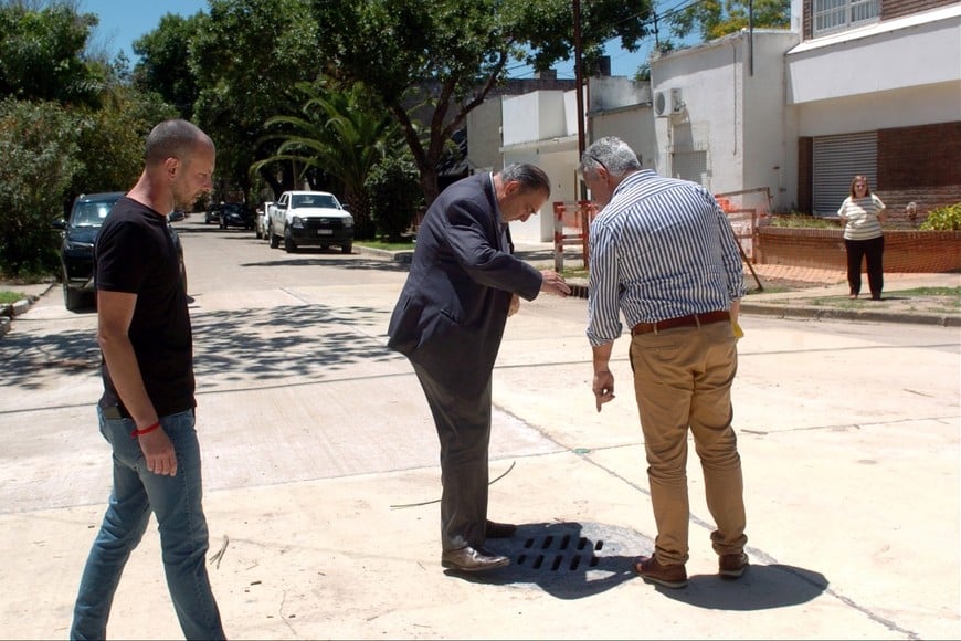 La intervención fortaleció el sistema de desagüe pluvial.