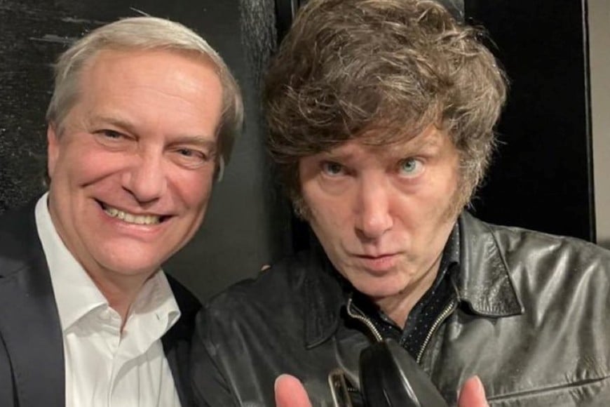 Milei junto a Kast, presidente electo de Chile.