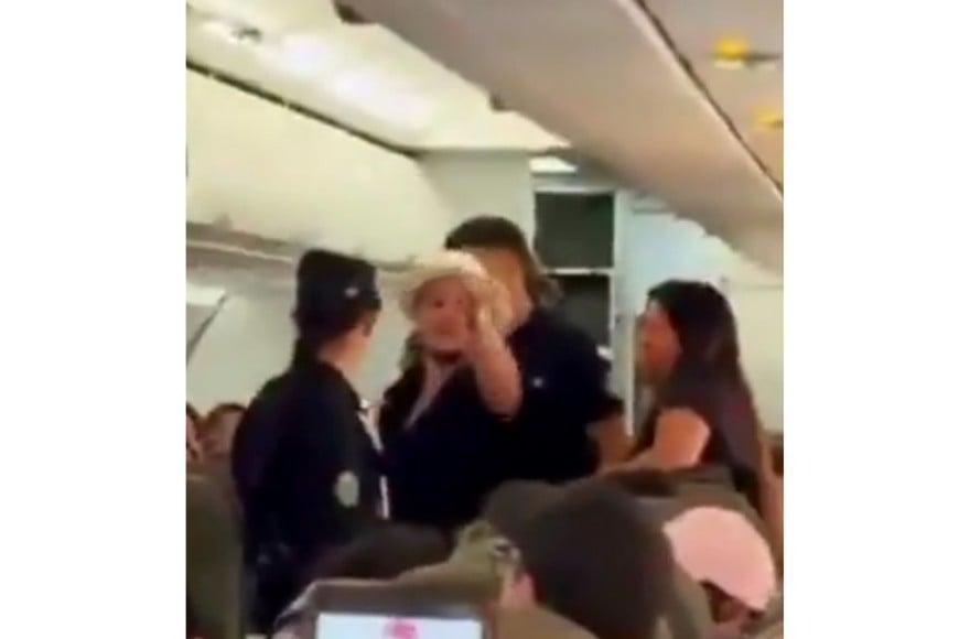 La secuencia trascendió rápidamente en redes sociales