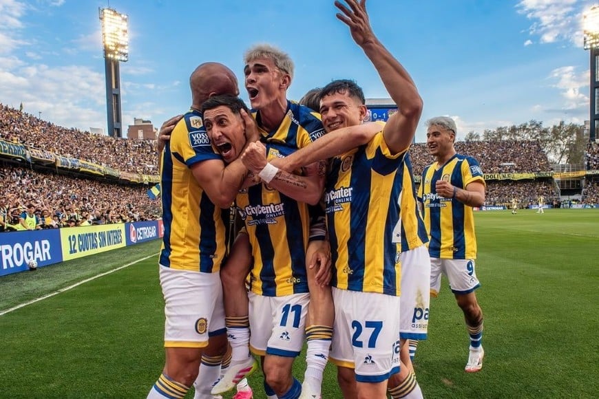 Di María fue la gran figura del plantel "canalla".