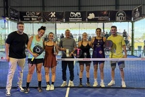 Femenino, en acción. Ellas también lucieron con alto vuelo competitivo. Gentileza