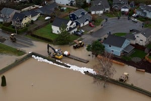 El estado de Washington sufre lluvias e inundaciones históricas este diciembre. Foto: Reuters