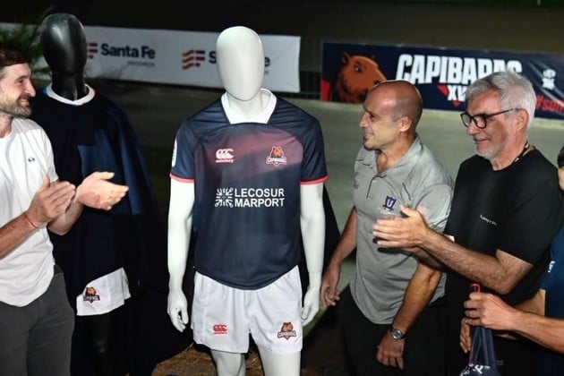 La indumentaria titular de Capibaras en el Super Rugby Américas