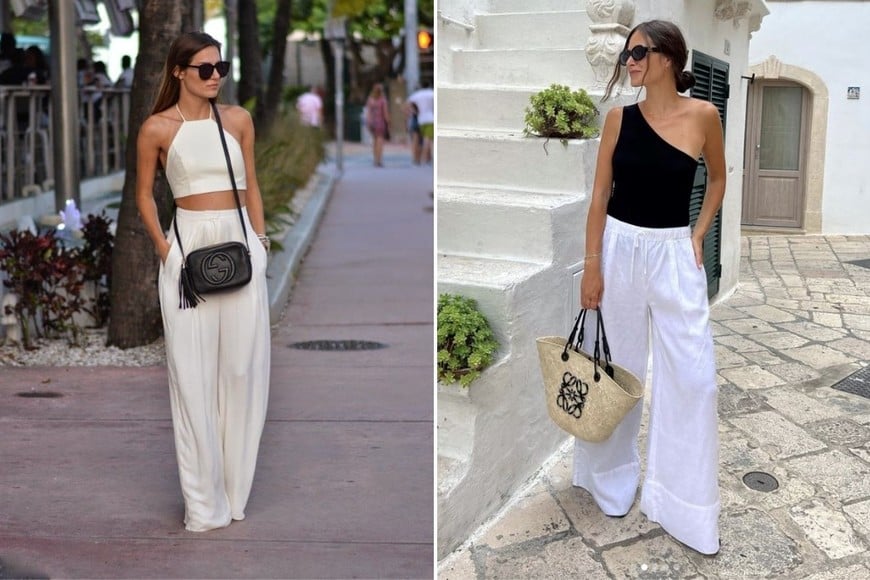 El lino aporta frescura y movimiento, ideal para las altas temperaturas.