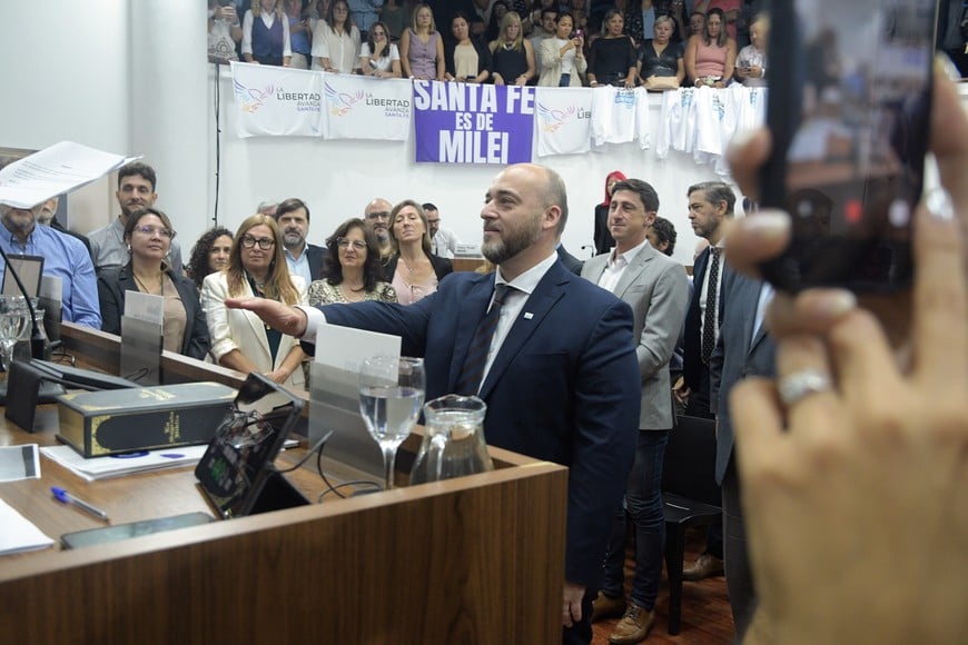 Sergio “Checho” Basile, nuevo presidente del Cuerpo. Crédito: Guillermo Di Salvatore