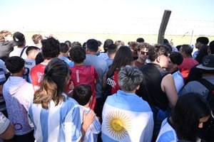 Emoción y expectativa en Sauce Viejo.