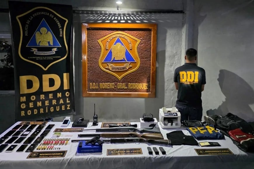 En las últimas horas se concretaron 18 allanamientos.