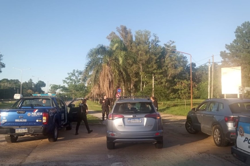 Por fortuna, la funcionaria del MPA resultó ilesa. Foto: Gentileza.