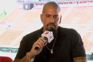 Juan Sebastián Verón fue suspendido tras los incidentes en la Copa.