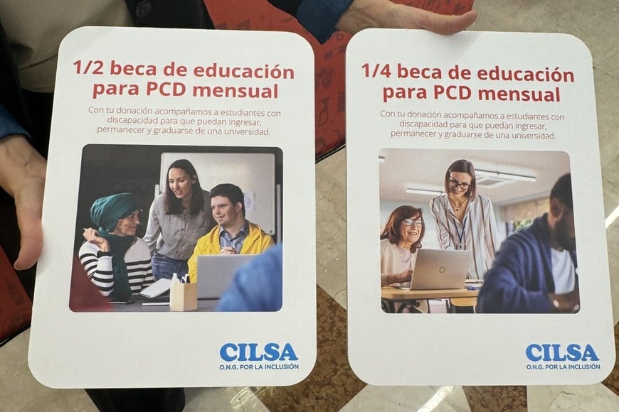 El 100 % de lo recaudado será destinado al Programa de Becas de Educación Superior de CILSA