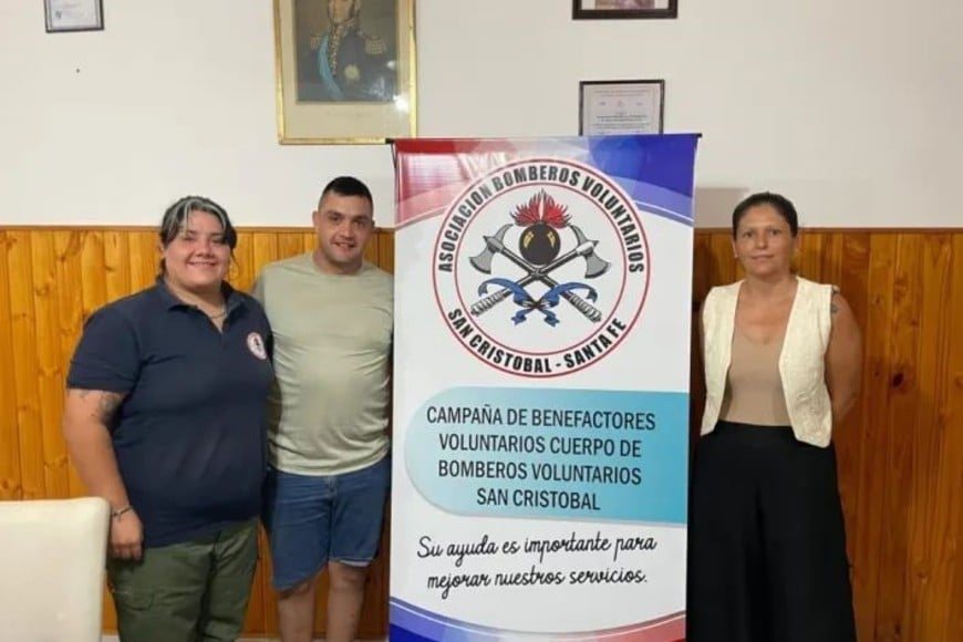 San Cristóbal: egresaron cinco nuevos Bomberos Voluntarios