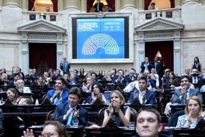 Así quedó la votación del Presupuesto en general. Crédito: NA