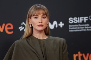 Actor Jennifer Lawrence attends the red carpet event for the film "Die, My Love" at the San Sebastian Film Festival, in San Sebastian, Spain, September 26, 2025. REUTERS/Pankra Nieto