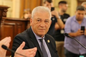 Pumpido fue homenajeado este jueves en el Senado en una sesión especial de reconocimiento. Gentileza Cámara de Senadores