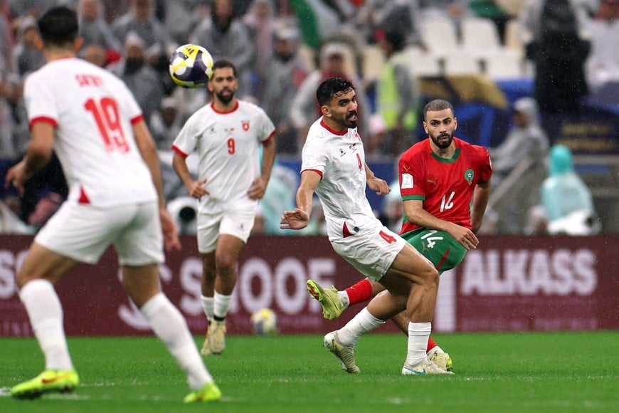 Soccer Football - FIFA Arab Cup - Qatar 2025 - Final - Jordan v Morocco - Lusail Stadium, Lusail, Qatar - December 18, 2025
Morocco's Oussama Tannane scores their first goal REUTERS/Mohammed Salem     TPX IMAGES OF THE DAY