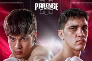 Agustín Monzón (24) no tiene experiencia sobre el ring.