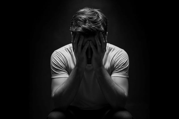 Las lesiones autoinfligidas son un problema de salud pública. Imagen generada con inteligencia artificial.