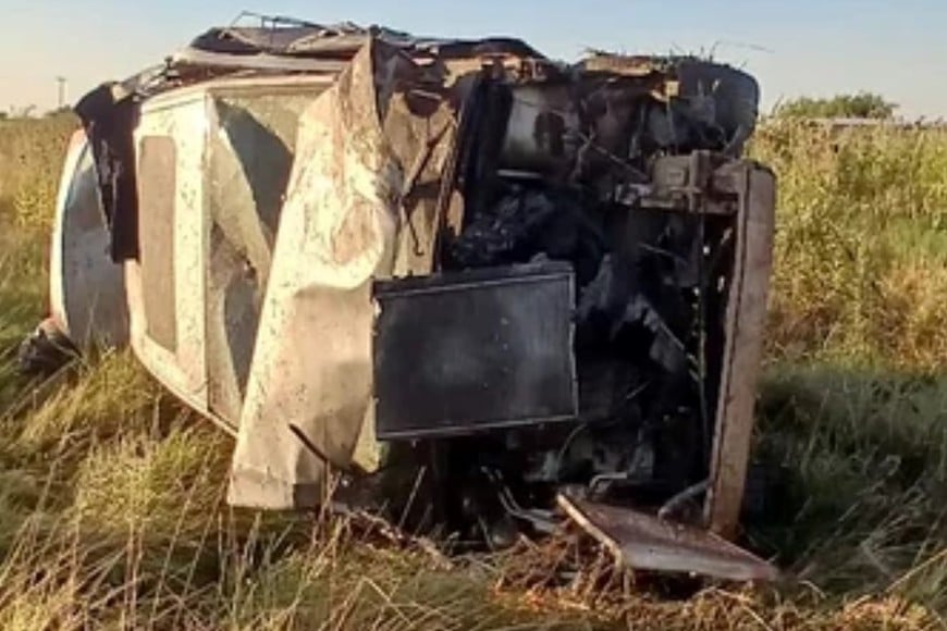 El hecho se dio a la altura del kilómetro 68, en el pueblo Poblet de La Plata.