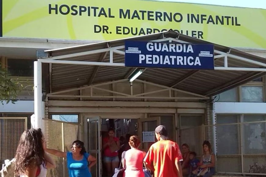 Lo trasladaron al Hospital Dr. Eduardo Oller de Solano, donde quedó internado