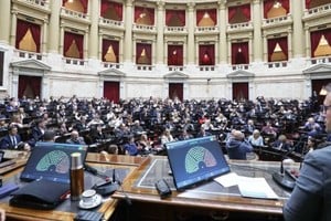 Cámara de Diputados de la Nación, presidida actualmente por el dirigente libertario Martín Menem. No habrá ni presupuesto ni modernización laboral, por lo menos hasta febrero de 2026.