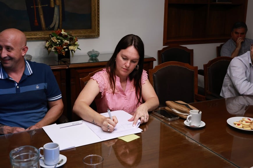 Michlig agradeció a la Ministra Tejeda y expresó que "es muy importante impulsar el desarrollo de las localidades de nuestro departamento