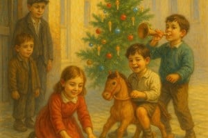 "El bazar de los juguetes" nos recuerda que la pobreza no solo es atribuible a la falta de dinero, sino también de ilusión, de dignidad y de infancia, y a lo lejano que eventualmente se ve transformar el dolor en algo "luminoso".