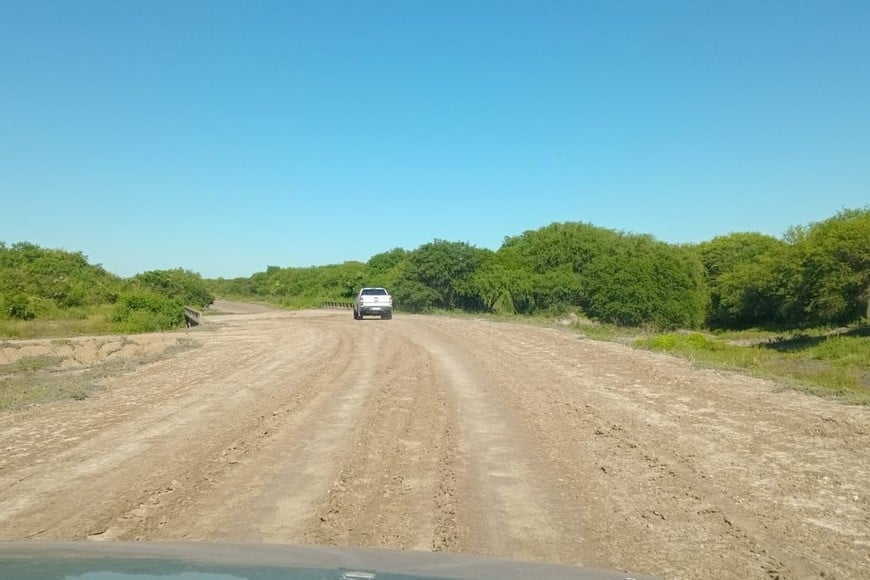Se percibe en el trayecto evaluado una mejor altura respecto de otras rutas transversales como son la 31 y la 32, más comprometidas por la influencia hídrica de los Bajos. Foto: Gustavo Capeletti