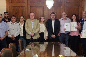 Michlig agradeció a la Ministra Tejeda y expresó que "es muy importante impulsar el desarrollo de las localidades de nuestro departamento