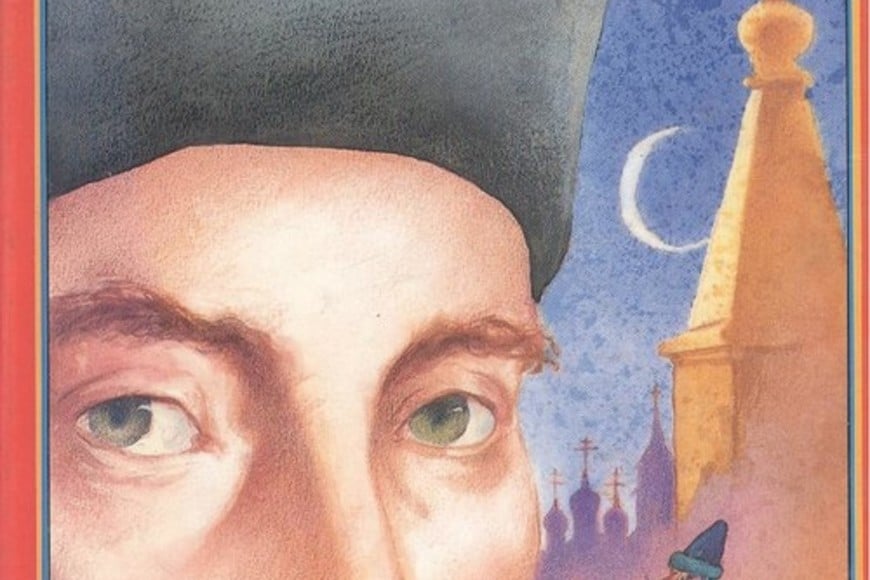 Fuente de inspiración. Portada del cuento popular ruso "El Zar Saltán", en una de sus tantas ediciones en castellano.