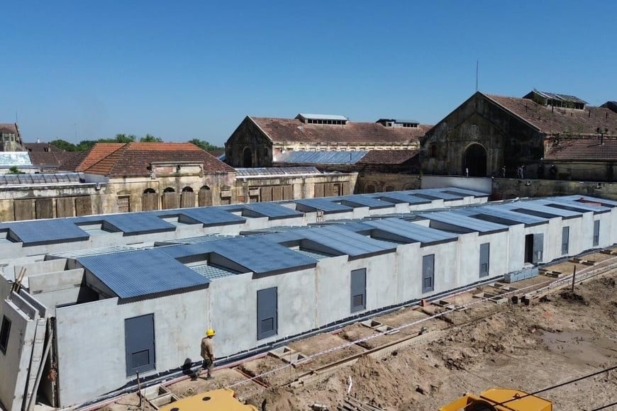 Se montaron 66 de las 72 celdas previstas por el Gobierno Provincial.