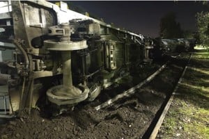 El accidente causó susto entre los vecinos del barrio. Foto: Danilo Chiapello