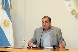 Juan Pablo Poletti, intendente de la ciudad de Santa Fe. Crédito: Guillermo Di Salvatore