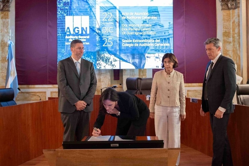 Acto de asunción de los miembros elegidos por Diputados para integrar la Auditoría General de la Nación. Crédito: AGN.